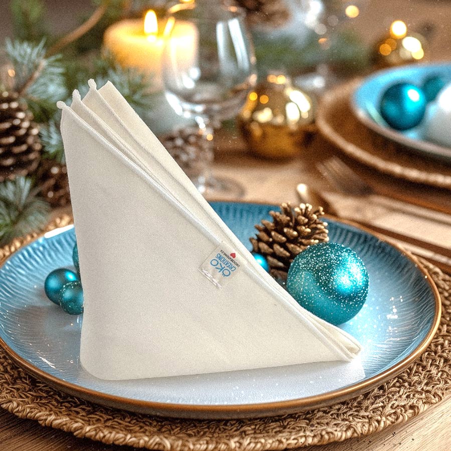 Serviettes de Table Humoristique "Le P’tit Guide de Survie"