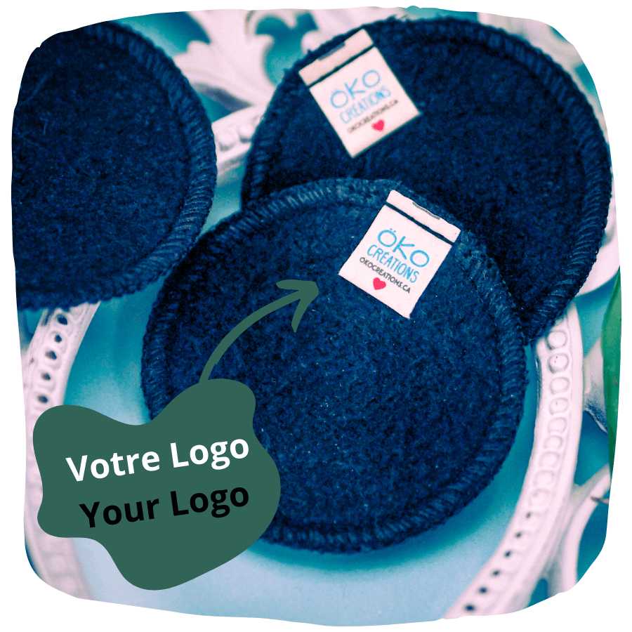 Custom | Black Make-up Removal Pads