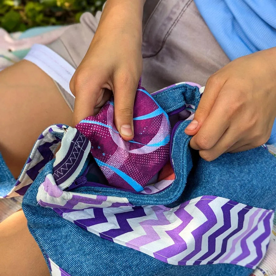 Öko-Teens | Regular Reusable Pad + Pouch